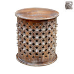 CARVED STOOL